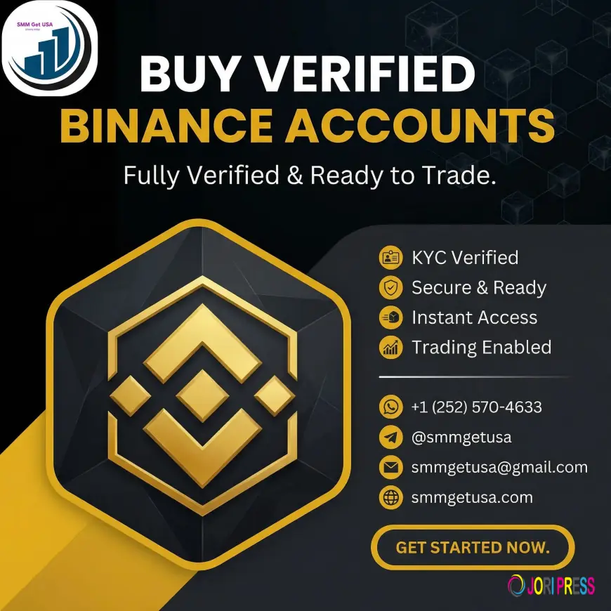 Get Verified Binance Accounts with 24/7 Customer Support from smmgetusa.com