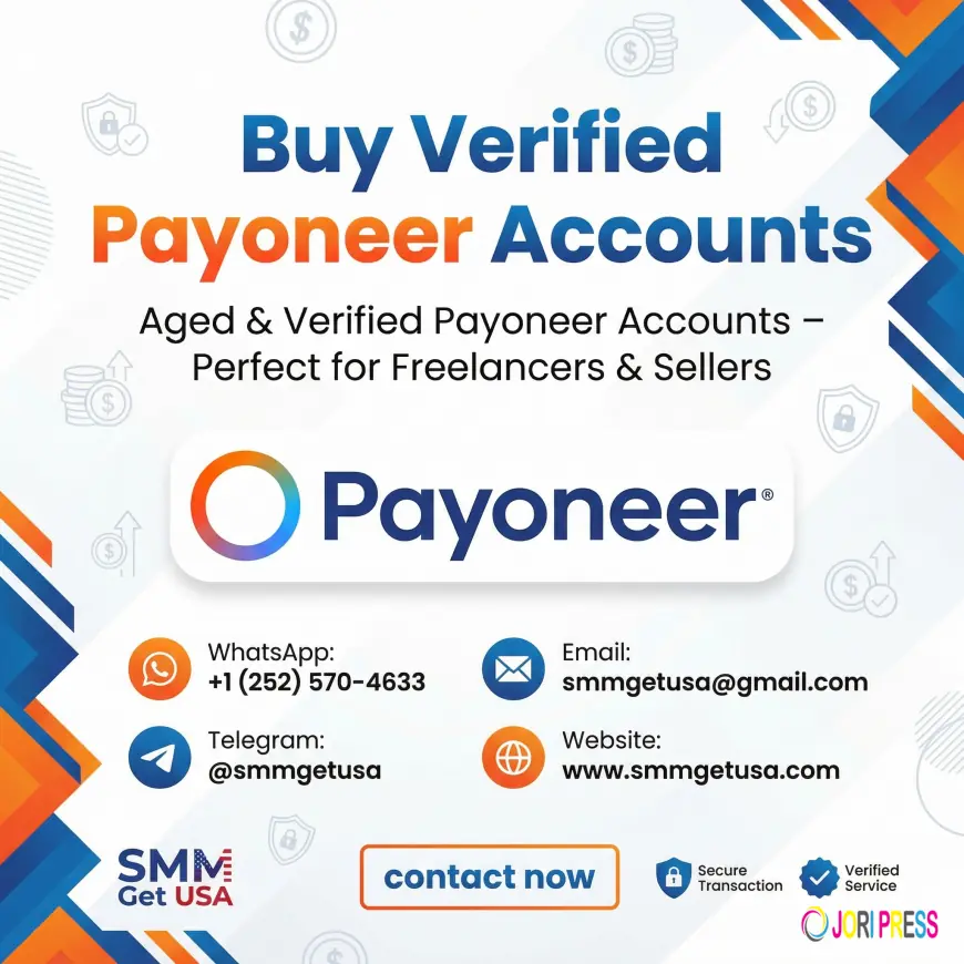 Professional Verified Payoneer Accounts for International Transactions