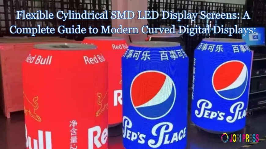Flexible Cylindrical SMD LED Display Screens: A Complete Guide to Modern Curved Digital Displays: