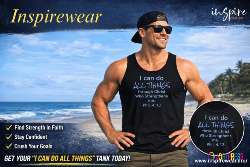 Shop standout graphic T-shirts at InspireWear.life—where fashion meets self-expression for men and women who want to wear something meaningful.