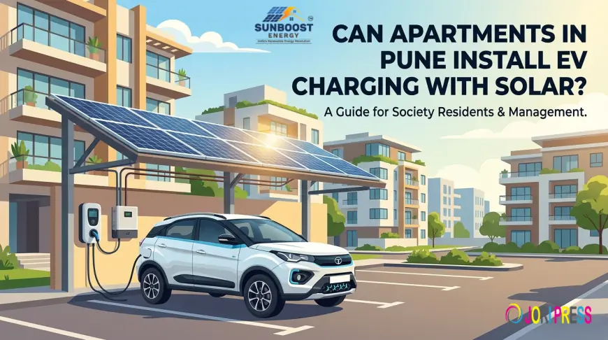 Can Apartments in Pune Install EV Charging with Solar?