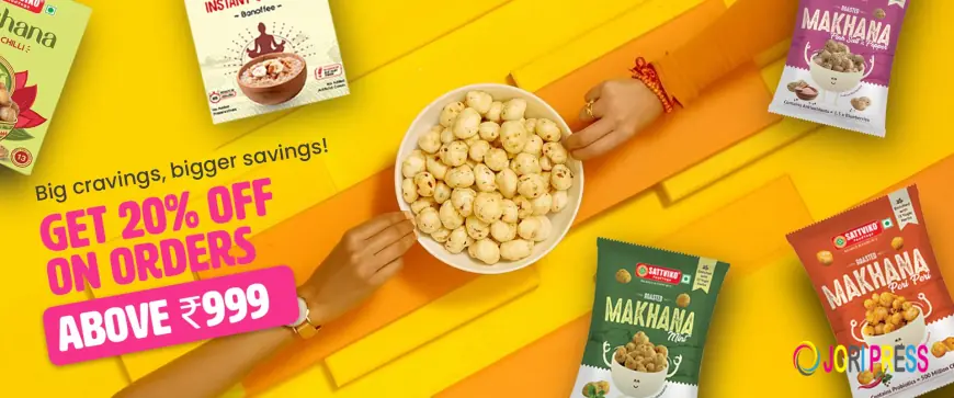 Sattviko Healthy Snacks India: Makhana & Nutrition Guide