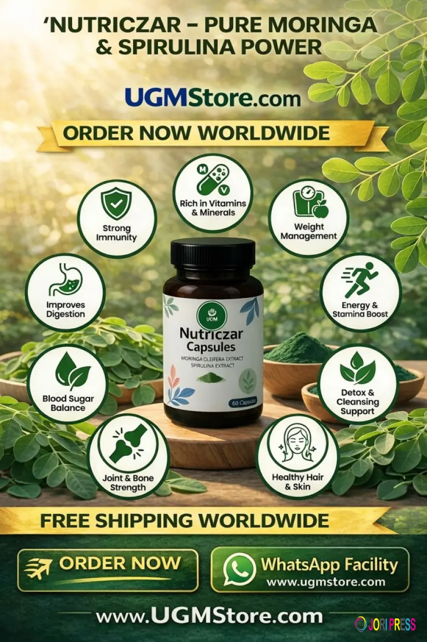 Boost Energy Naturally with Moringa & Spirulina Capsules – A Complete Guide to Daily Wellness