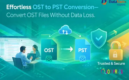 Effortless OST to PST Conversion–Convert OST Files Without Data Loss