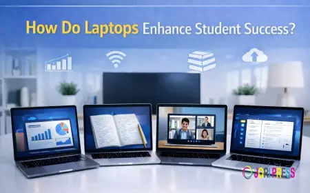 How do Laptops Enhance Student Success?