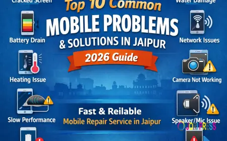 Top 10 Common Mobile Problems & Solutions in Jaipur (2026 Guide)
