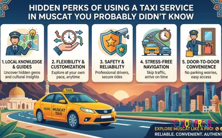 Hidden Perks of Using a Taxi Service in Muscat You Probably Didn’t Know