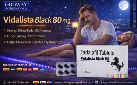 Vidalista Black 80 mg Tablet Bulk Wholesale Exporter in USA - Oddway