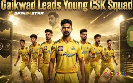 CSK's New Era Under Gaikwad | spin24star
