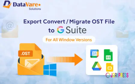 3 Free Solutions to Export Convert/Migrate OST File to G Suite for All Window Versions?