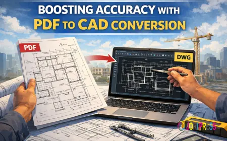How PDF to CAD Conversion Services Improve Project Accuracy