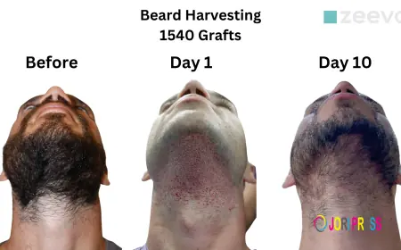 From Patchy to Full: How Beard Hair Transplants Transform Your Look