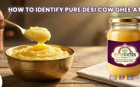 How to Identify Pure Desi Cow Ghee at Home