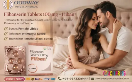 Flibanserin 100 mg Tablet Price​ in USA - OddwayInternational