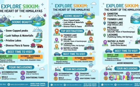 Explore the Beauty of the Himalayas with Sikkim Holiday Packages