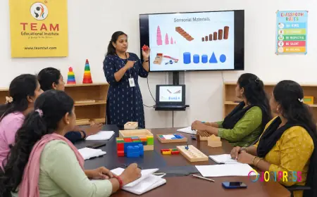 Montessori Training in Coimbatore: Build a Successful Career in Montessori Education