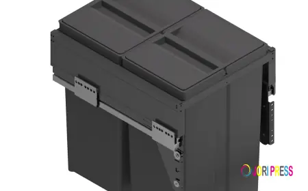 Sleek Waste Bins for a Clean and Organized Kitchen Setup