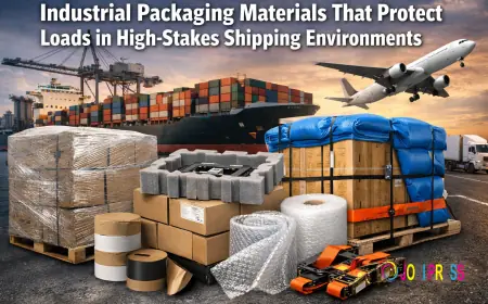 Industrial Packaging Materials That Protect Loads in High-Stakes Shipping Environments