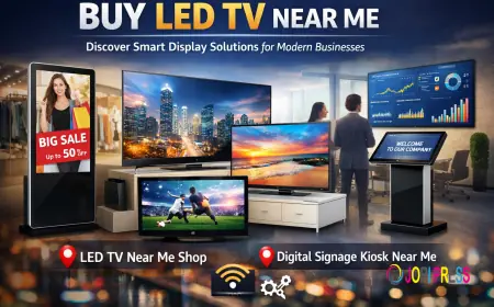 Buy LED TV Near Me – Discover Smart Display Solutions for Modern Businesses
