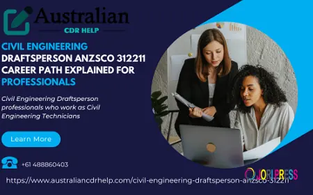 Civil Engineering Draftsperson ANZSCO 312211 Career Path Explained for Professionals