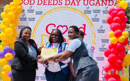 Uganda Red Cross Calls for a Culture of Kindness at Good Deeds Day Commemoration