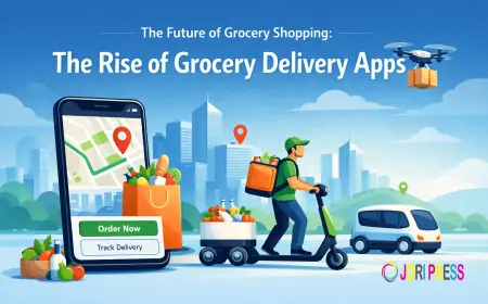 The Future of Grocery Shopping: The Rise of Grocery Delivery Apps