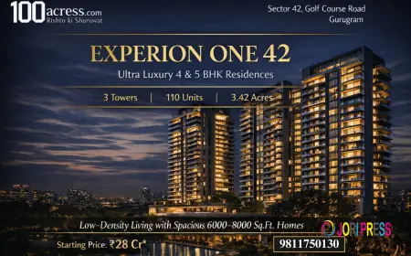Experion One 42 Gurgaon – Ultra-Luxury Living on Golf Course Road