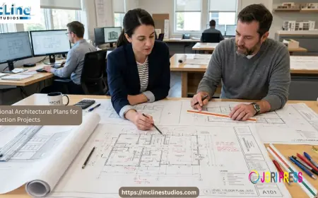 Professional Architectural Plans for Construction Projects
