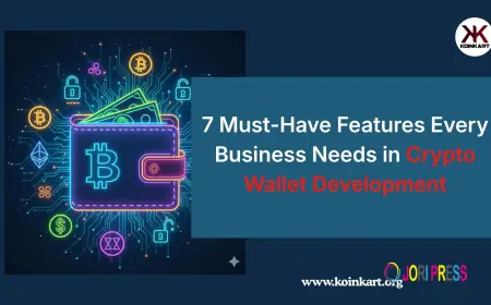 7 Must-Have Features Every Business Needs in Crypto Wallet Development