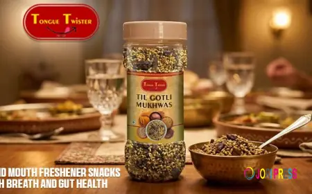 Mukhwas and Mouth Freshener Snacks for Fresh Breath and Gut Health