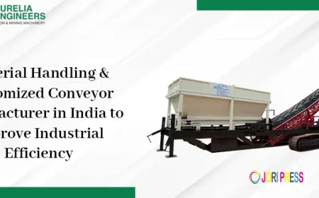 Material Handling & Customized Conveyor Manufacturer in India to Improve Industrial Efficiency