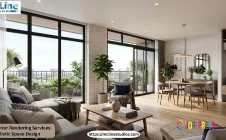 3D Interior Rendering Services for Realistic Space Design