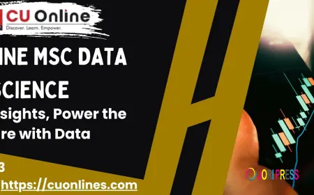CU Online MSc Data Science – Unlock Insights, Power the Future with Data