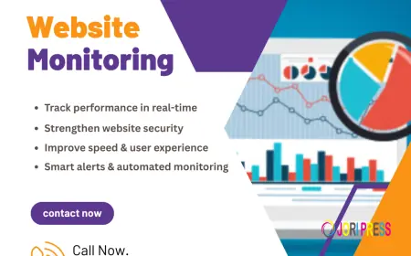 Smart Website Monitoring Services in Coimbatore by Madhura Technologies