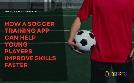 How a Soccer Training App Can Help Young Players Improve Skills Faster