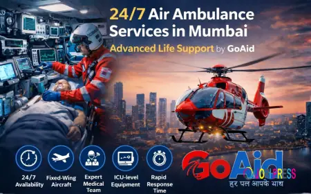Air Ambulance Services in Mumbai – 24/7 ICU Emergency Flights by GoAid