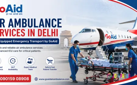 24/7 Air Ambulance Service in Delhi– Advanced Life Support by GoAid