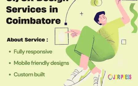 Modern Interface Design by UI/UX Design Services Madhura Technologies Coimbatore