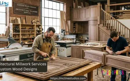 Custom Architectural Millwork Services for Modern Interiors