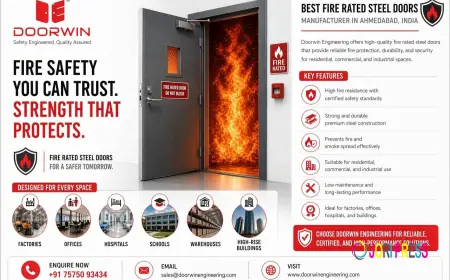 Best Fire Rated Steel Doors Manufacturer in Ahmedabad, India