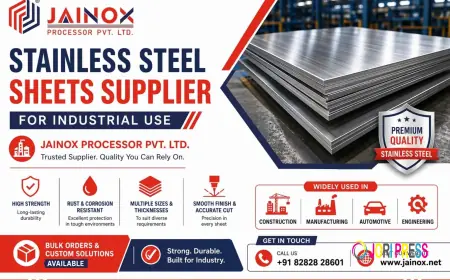 Stainless Steel Sheets Supplier for Industrial Use – Jainox Engineering