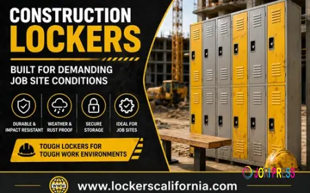 Construction Lockers Built for Demanding Job Site Conditions