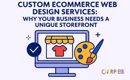 Custom eCommerce Web Design Services: Why Your Business Needs a Unique Storefront