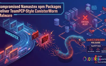 Compromised Namastex npm Packages Deliver TeamPCP-Style CanisterWorm Malware