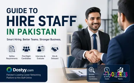 Guide to Hire Staff in Pakistan