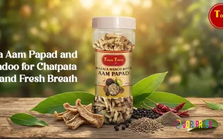 Masala Aam Papad and Imli Ladoo for Chatpata Taste and Fresh Breath