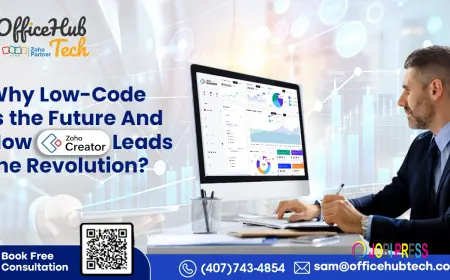 Why Low-Code is the Future — And How Zoho Creator Leads the Revolution