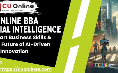 CU Online BBA in Artificial Intelligence – Build Smart Business Skills & Lead the Future of AI Innovation