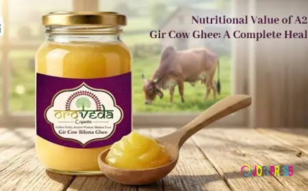 A2 Gir Cow Ghee Nutritional Value : A Complete Health Guide