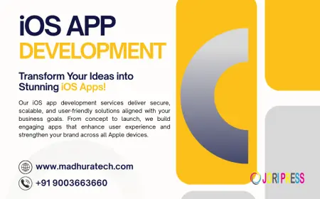 Professional iOS App Development Company in Coimbatore | Madhura Technologies
